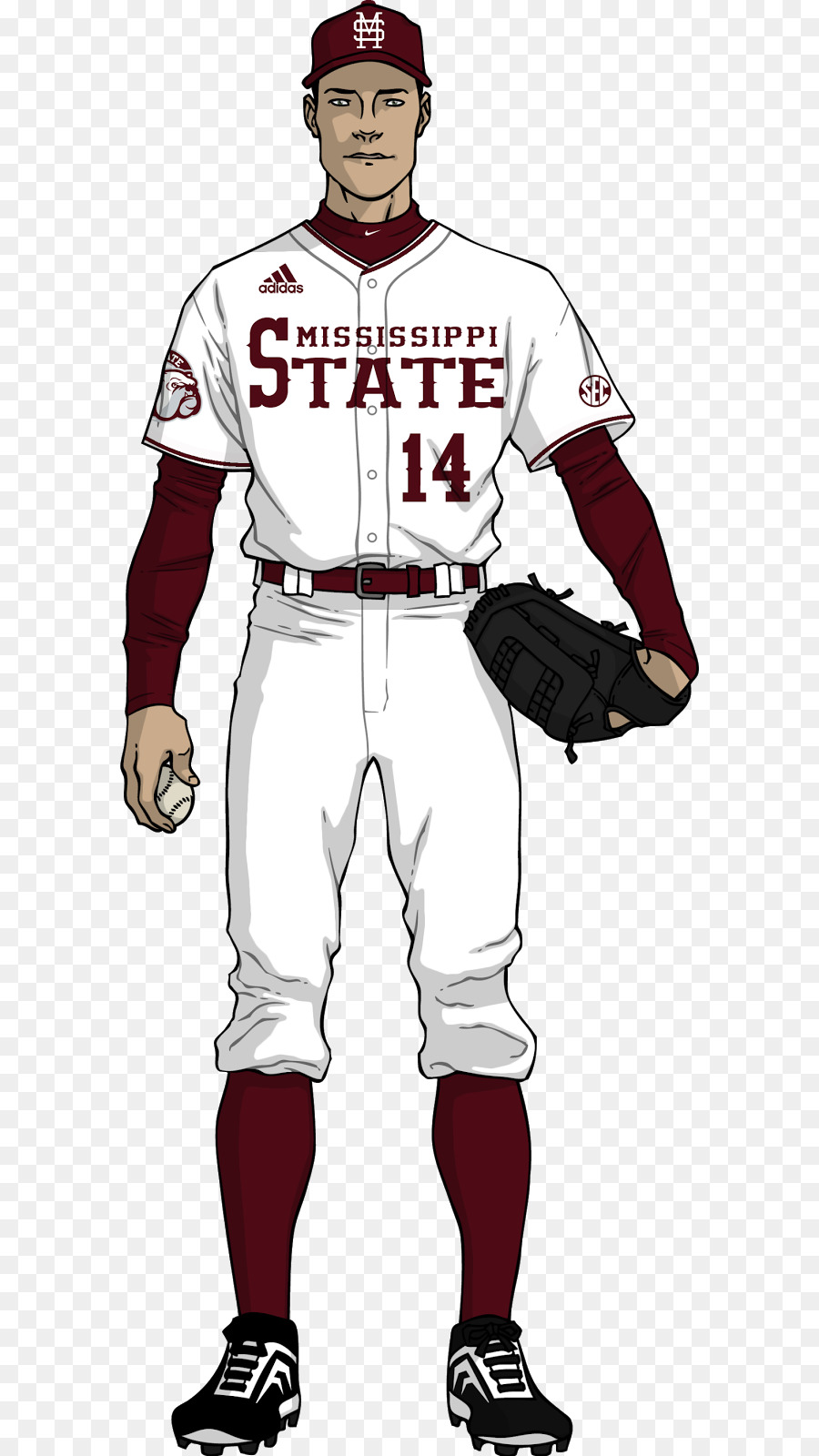 Ole Miss Rebeldes De Beisebol，Mississippi State Bulldogs Futebol PNG