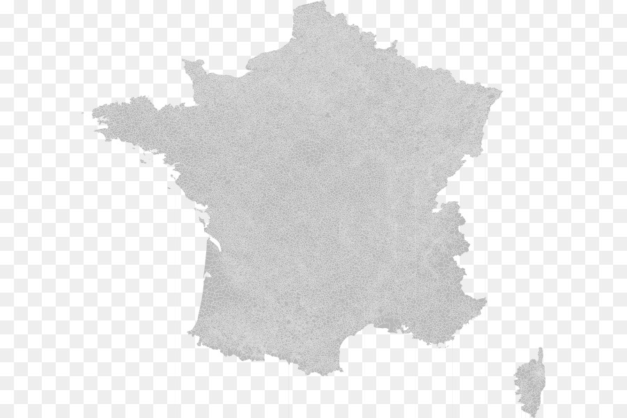 Mapa Da França，País PNG