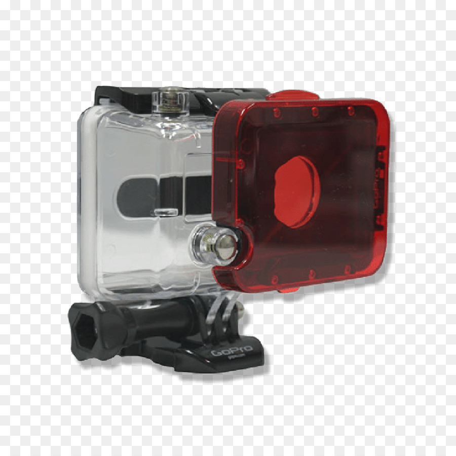 Gopro Hero2，Vermelho PNG