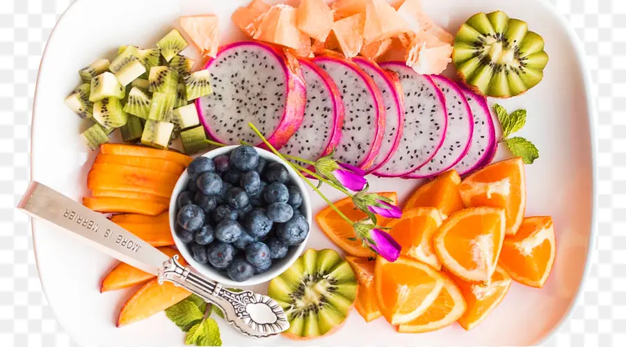 Bandeja De Frutas，Saudável PNG