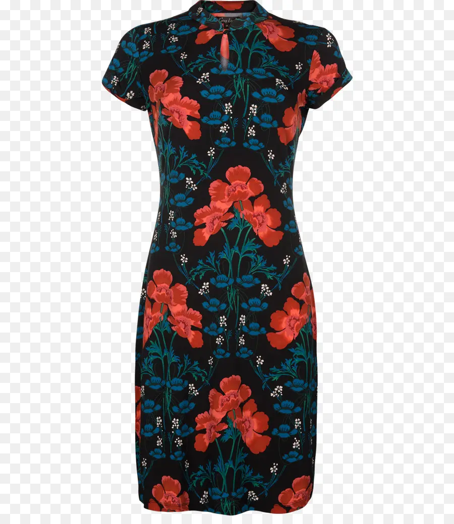 Vestido Floral，Moda PNG