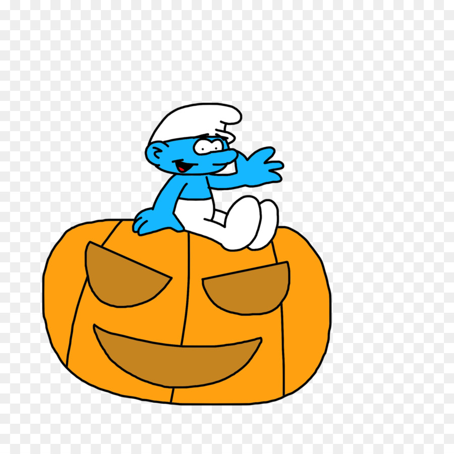 Papa Smurf，Desenho PNG
