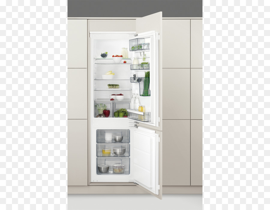 Aeg Scb61824lf Refrigeratorfreezer Branco，Geladeira PNG