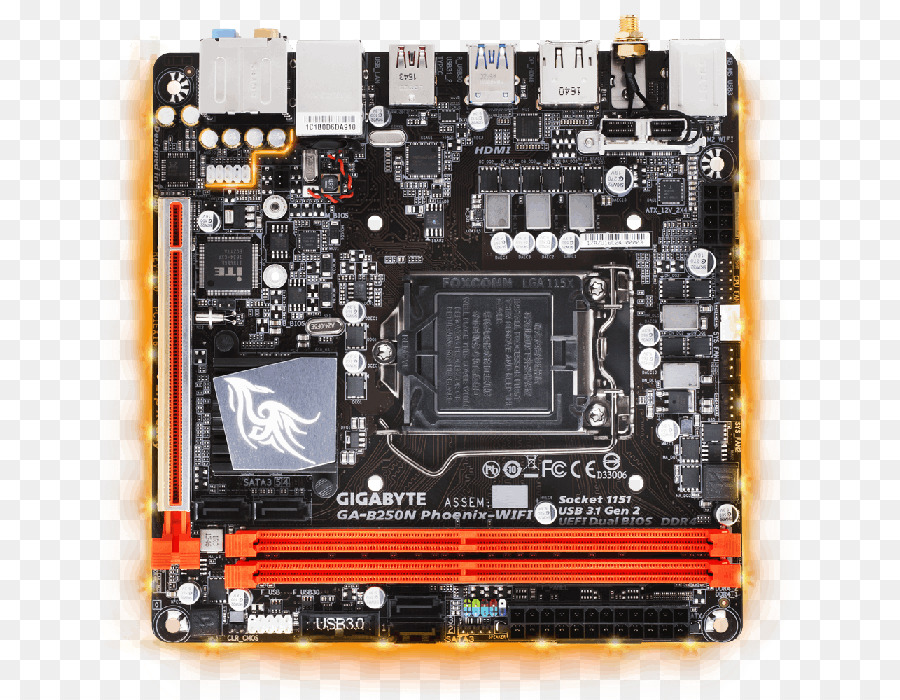 Miniitx，Placa Mãe PNG