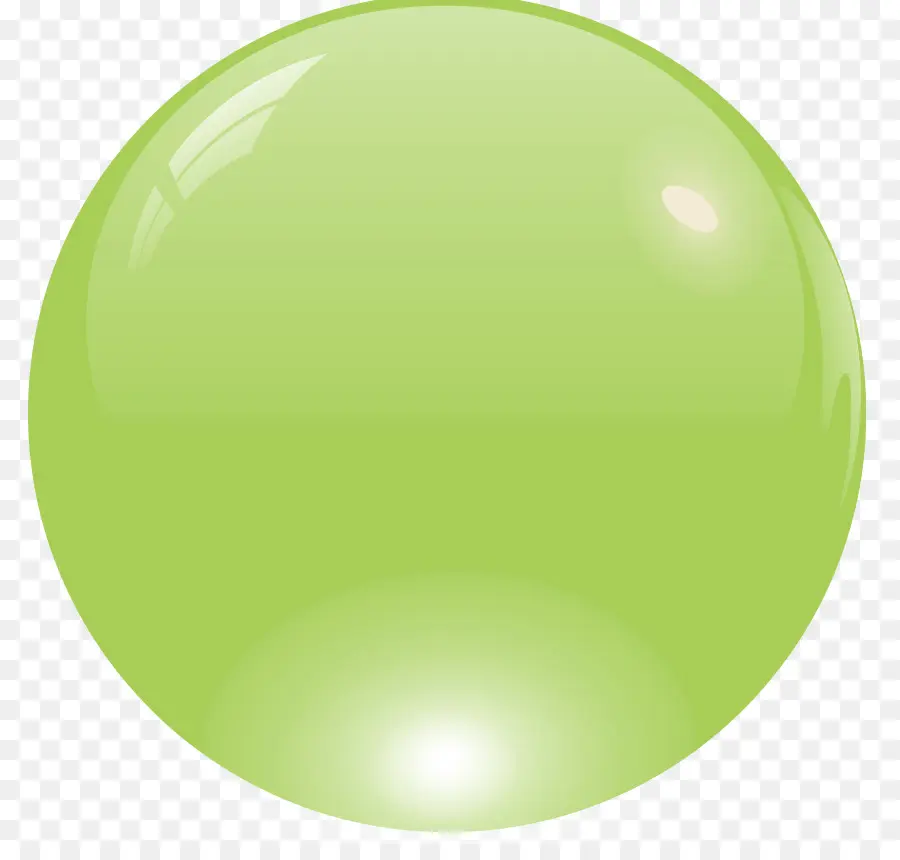 Esfera Verde，Brilhante PNG