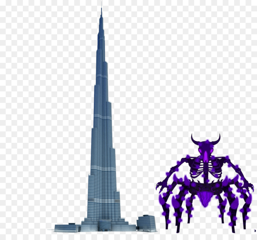 Burj Khalifa E Monstro，Arranha Céu PNG