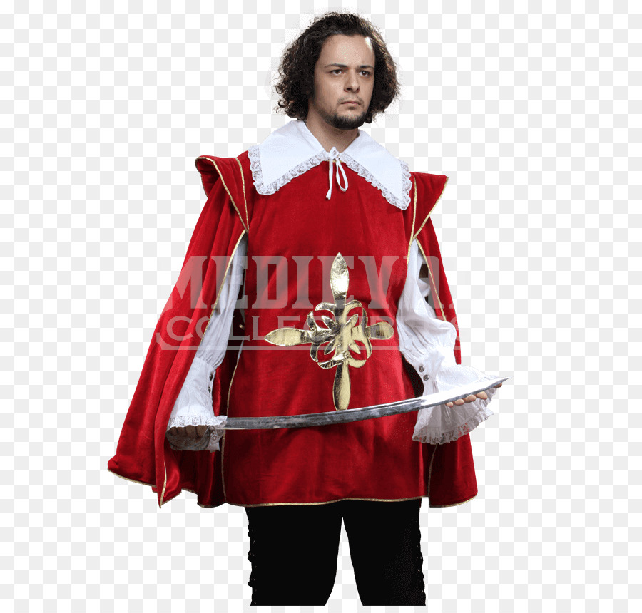 Traje Medieval Vermelho，Roupa PNG