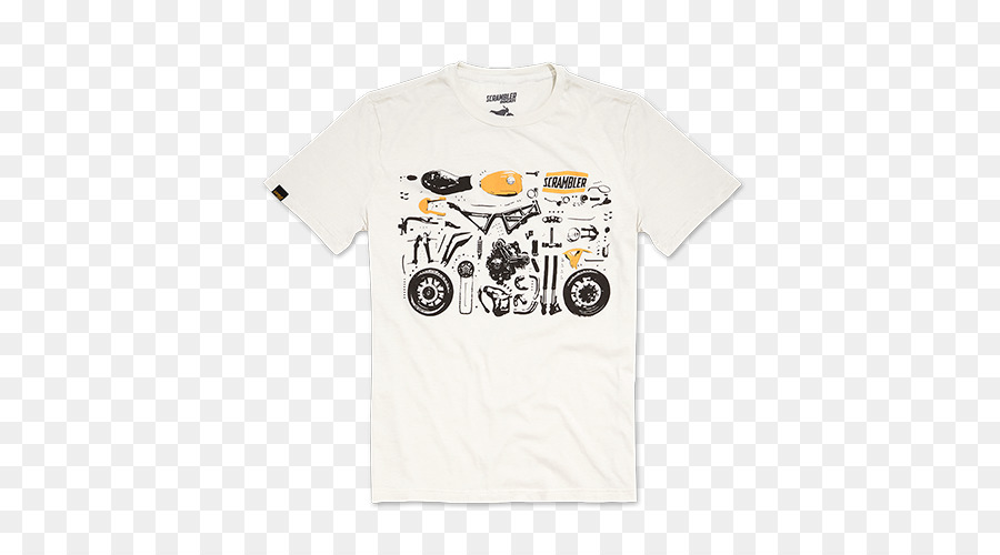 Tshirt，A Ducati Scrambler PNG