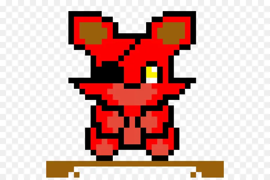 Pixel Raposa，Vermelho PNG