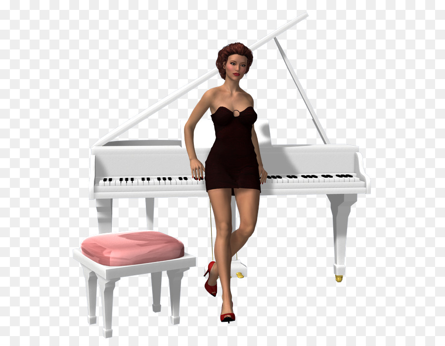 Piano，Do Ombro PNG