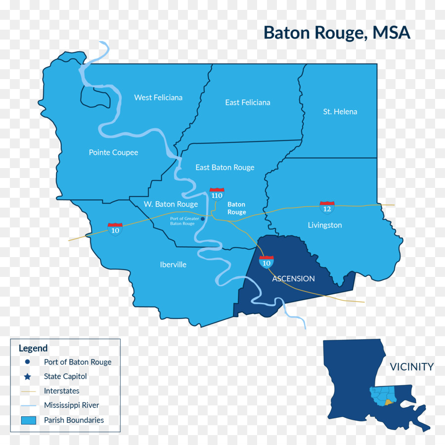 Recursos Hídricos，Louisiana PNG
