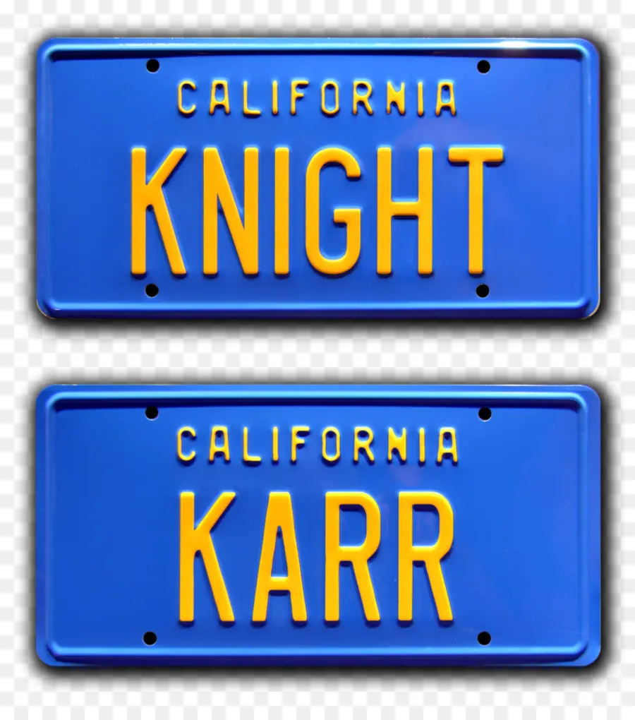 Placas De Veículos，Kitt PNG