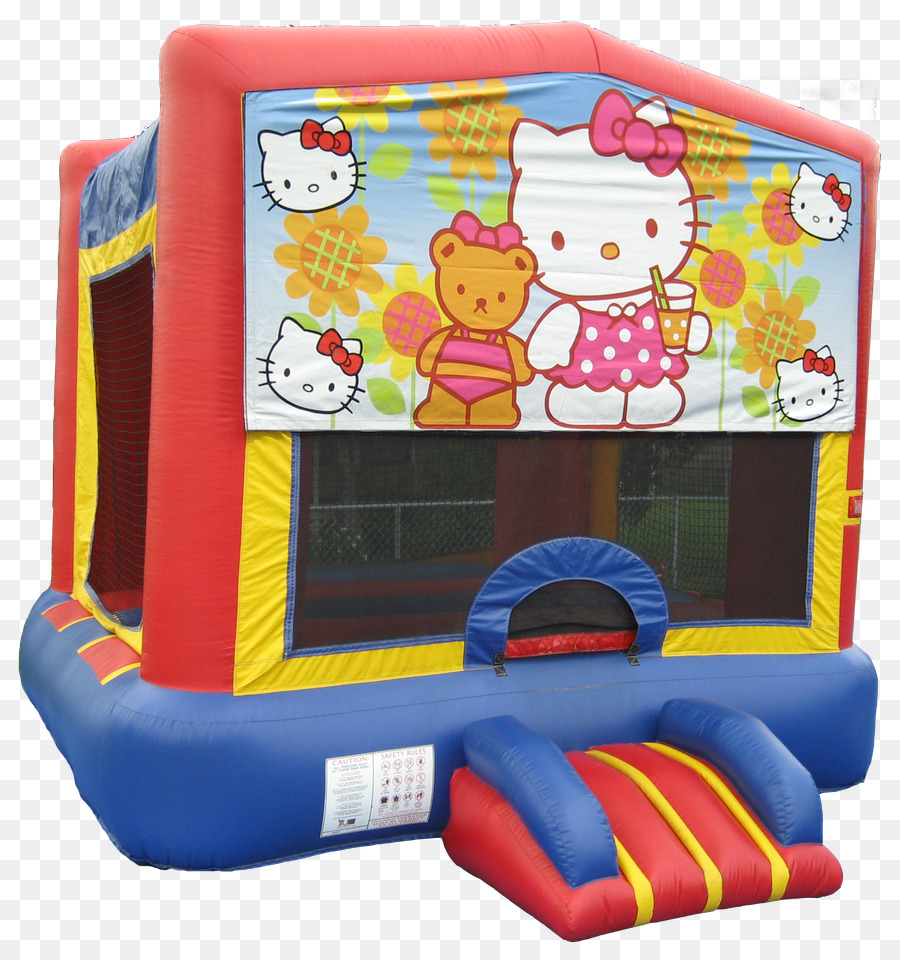 Olá Kitty Bounce House，Inflável PNG