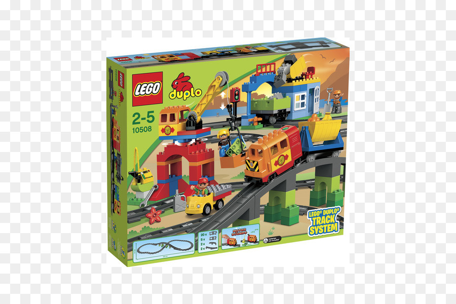 De Trem，Lego 10508 Duplo Deluxe Trem Definido PNG