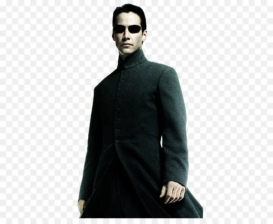 Personagem De Casaco Preto，óculos De Sol PNG