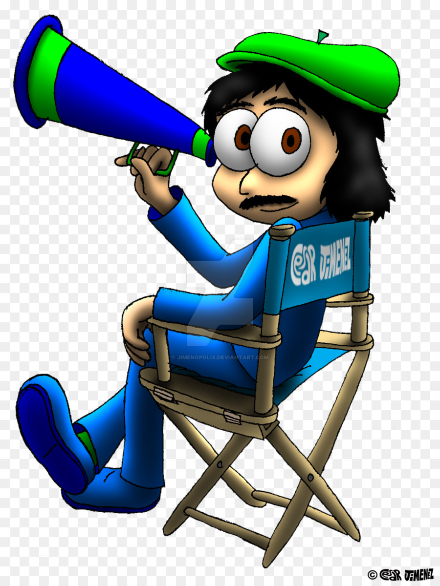 Diretor De Desenho Animado，Megafone PNG