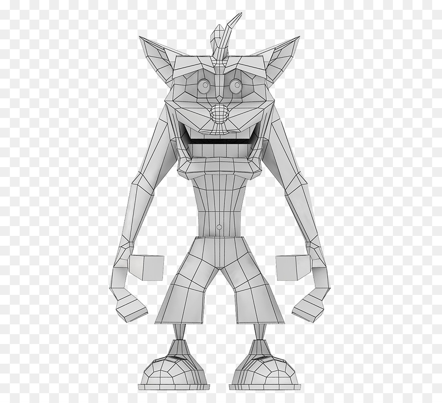 Modelo De Folha De，Crash Bandicoot PNG