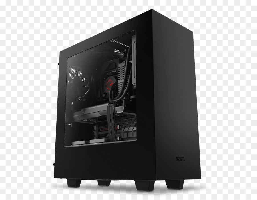 Computador Casos De Carcaças，Nzxt PNG