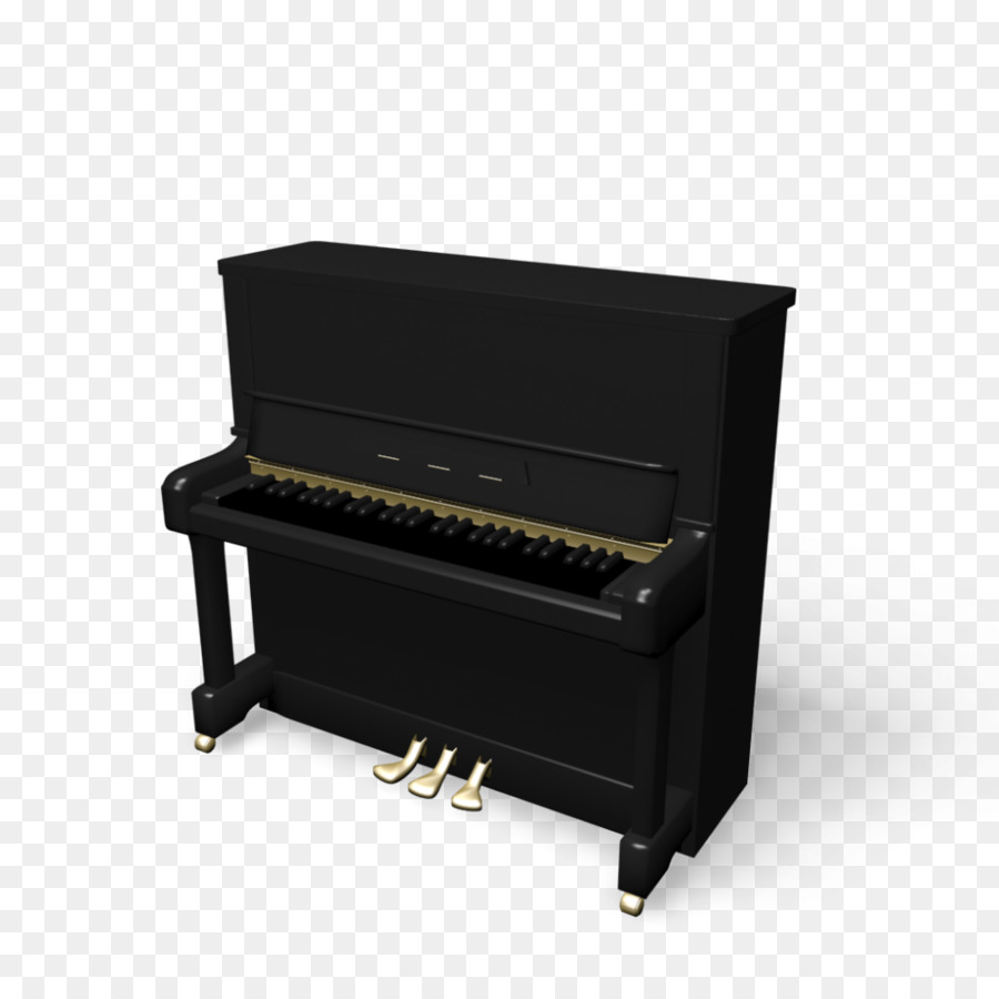 Piano，Preto PNG