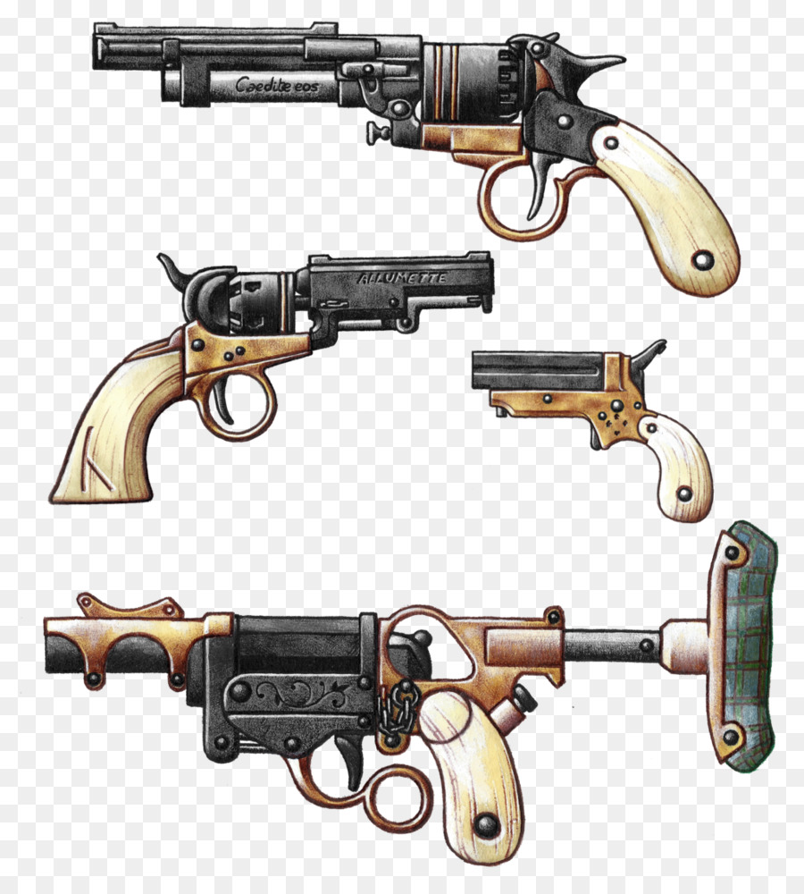 Armas Antigas，Pistola PNG