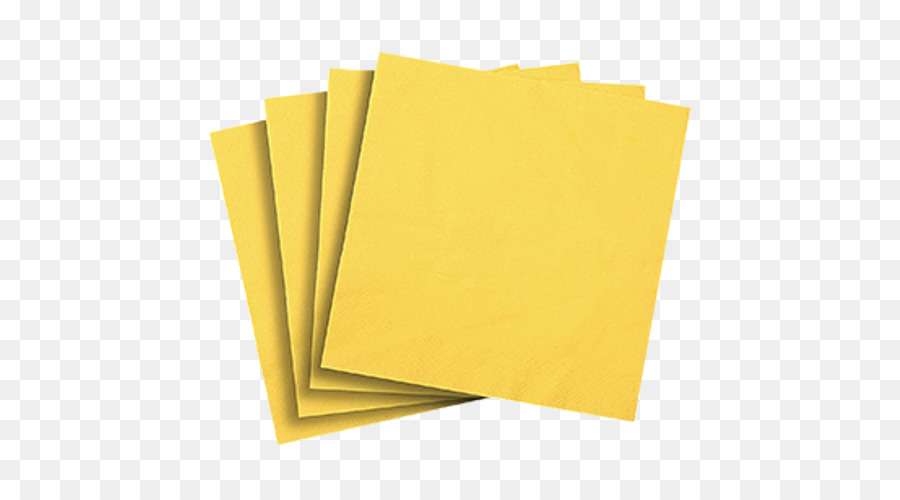 Folhas De Papel Amarelo，Papelaria PNG