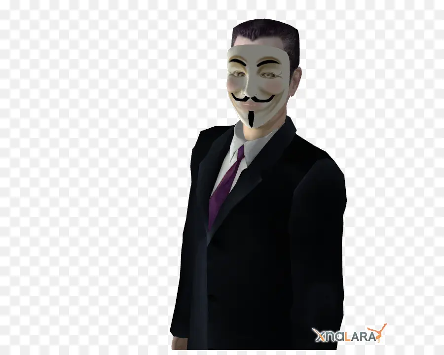 Máscara De Guy Fawkes，Anônimo PNG