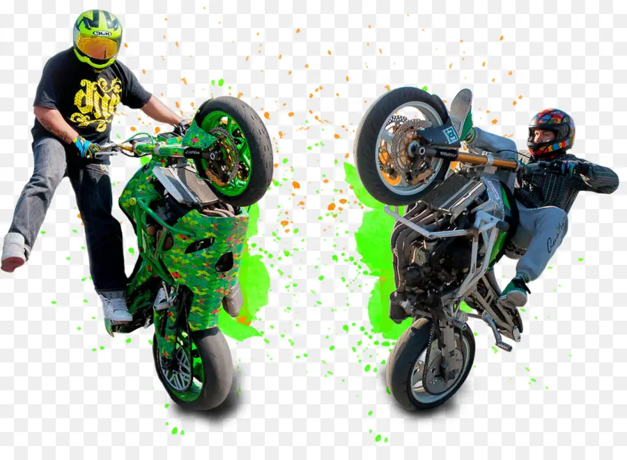 Acrobacias De Motocicleta，Cavaleiros PNG