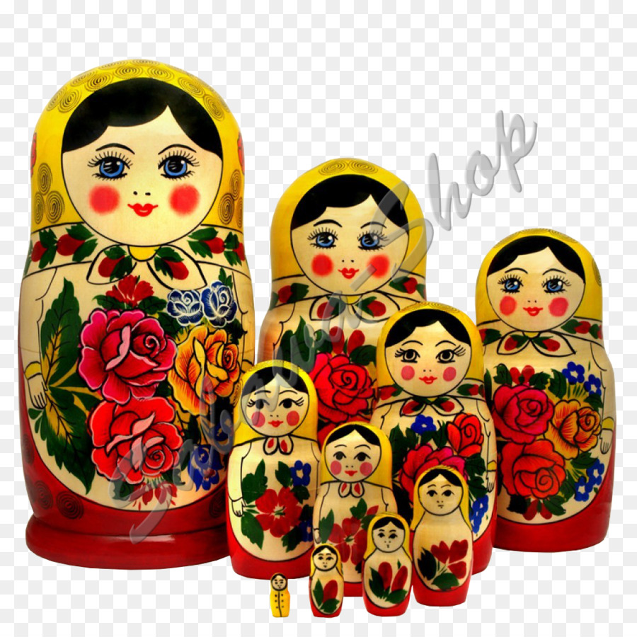 Boneca，Boneca Matryoshka PNG