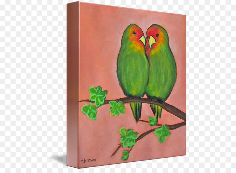 Lovebird，Pintura PNG