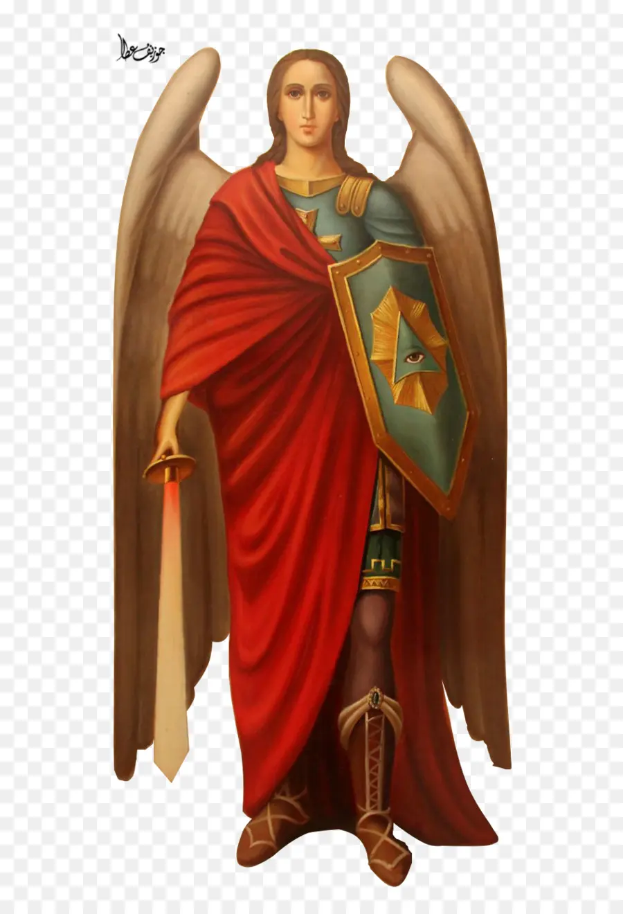 Anjo Com Espada，Anjo PNG