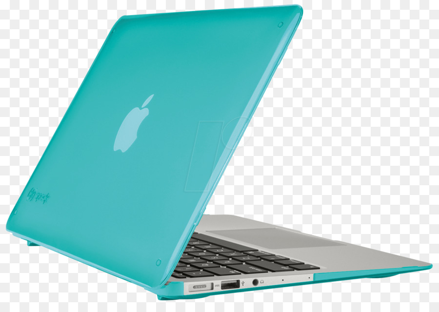 Laptop Com Capa Azul，Computador PNG