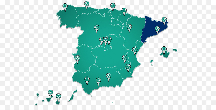 Espanha，Comunidades Autónomas De Espanha PNG