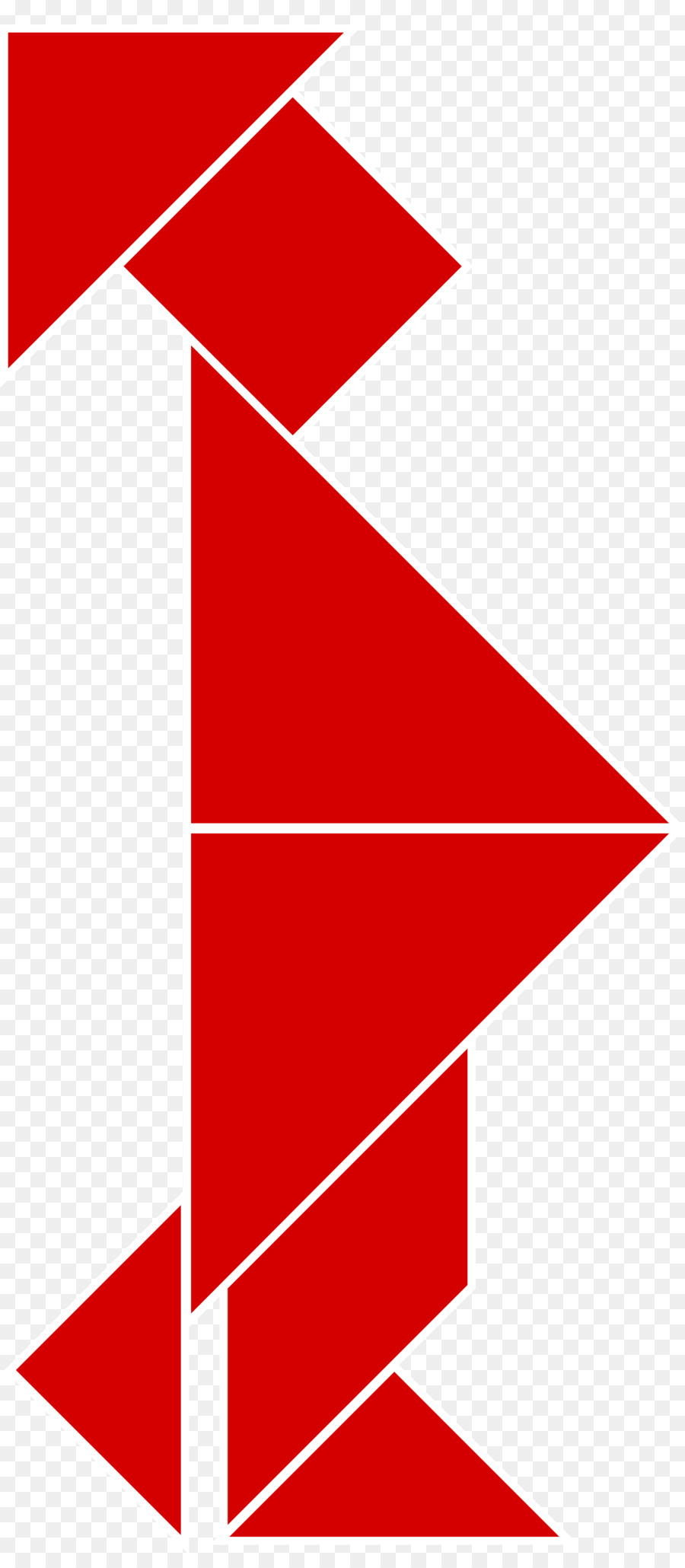 Tangram，Quebra Cabeça PNG