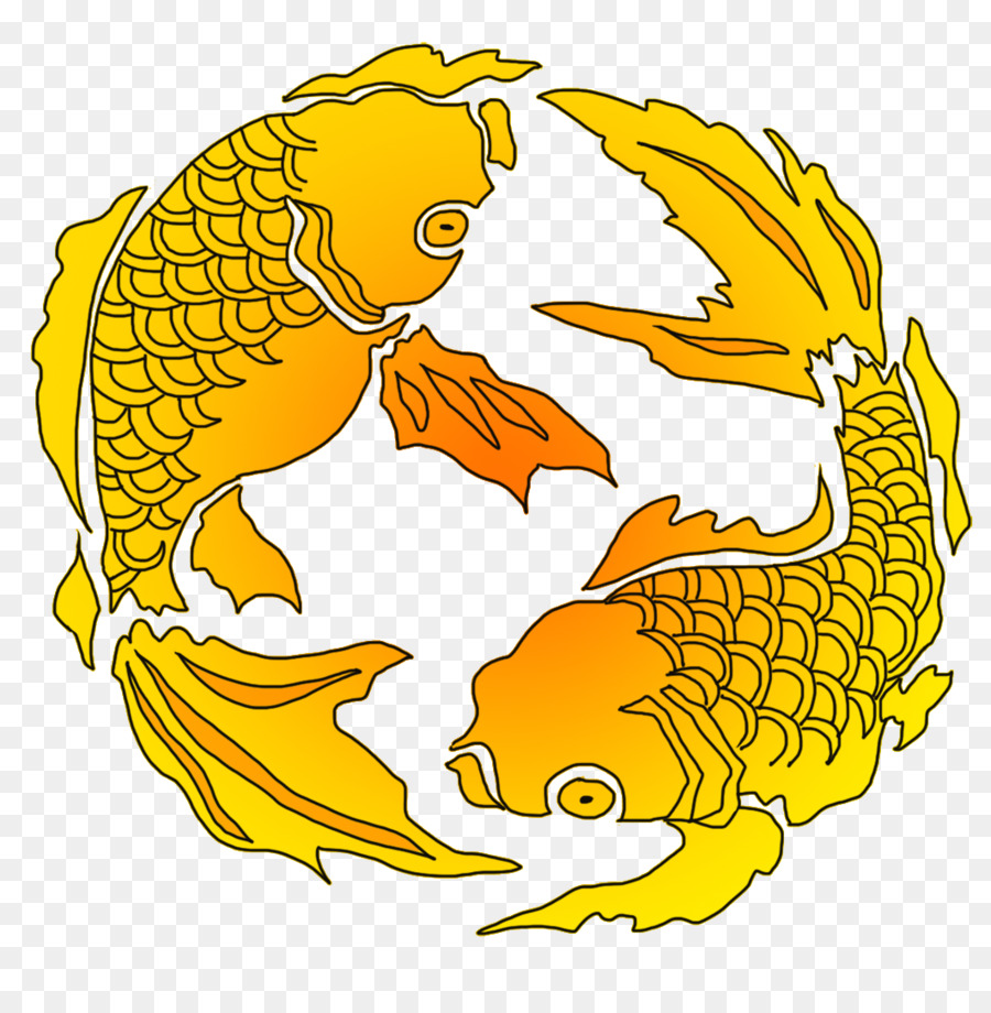 Koi，Amarelo PNG