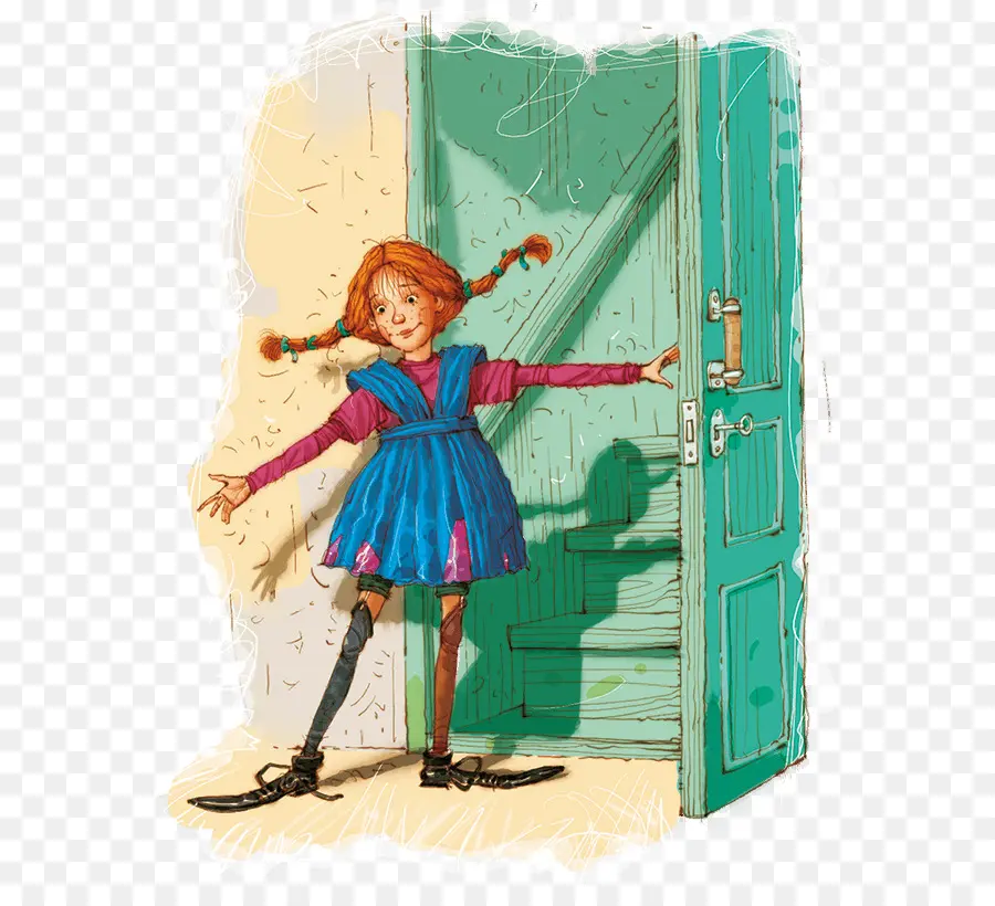 Pippi Das Meias Altas，Livro PNG