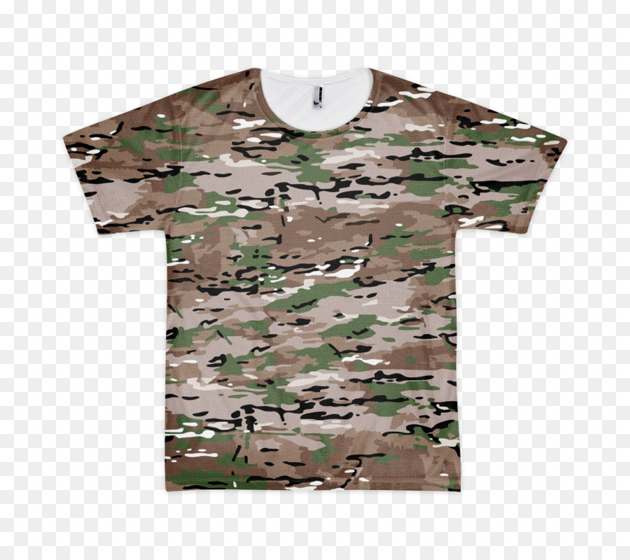 Camiseta Camuflada，Militares PNG