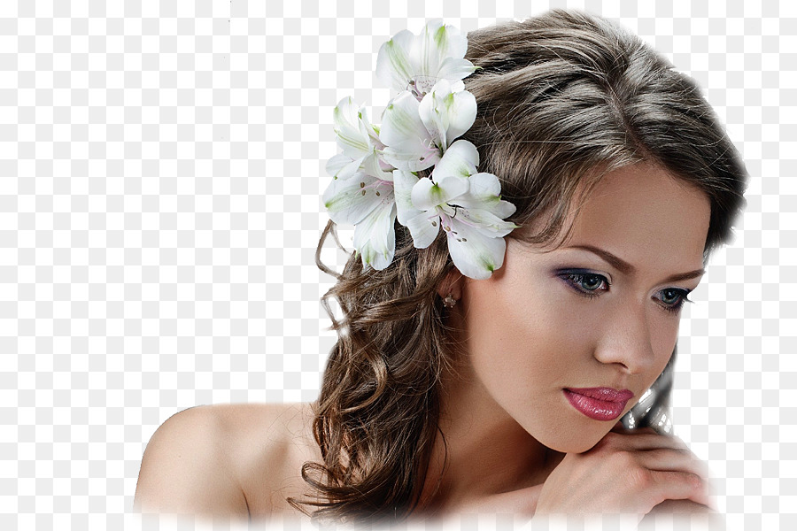 Mulher Com Flores，Acessório De Cabelo PNG