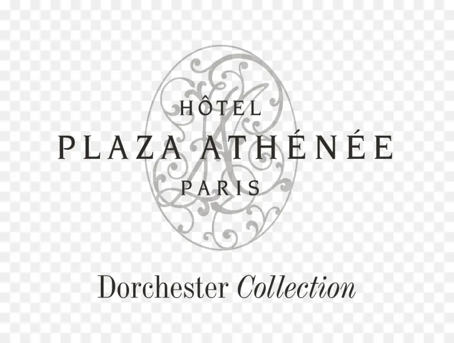 Logotipo Do Hotel Plaza Athénée，Paris PNG