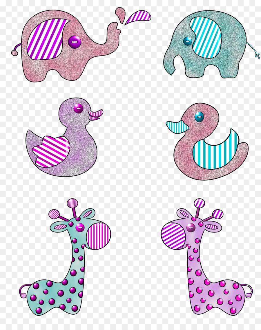 Animais Fofos，Elefante PNG