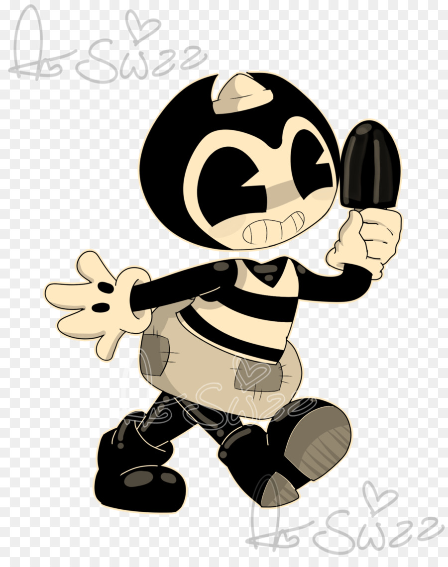 Arte，Bendy E A Tinta Da Máquina PNG