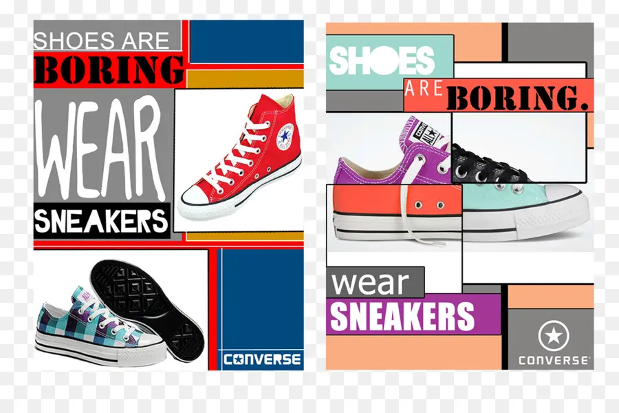 Tênis Converse，Colorido PNG