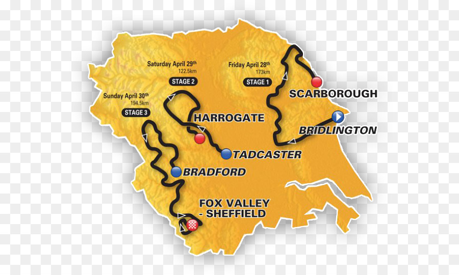 2017 Tour De Yorkshire，2018 Tour De Yorkshire PNG