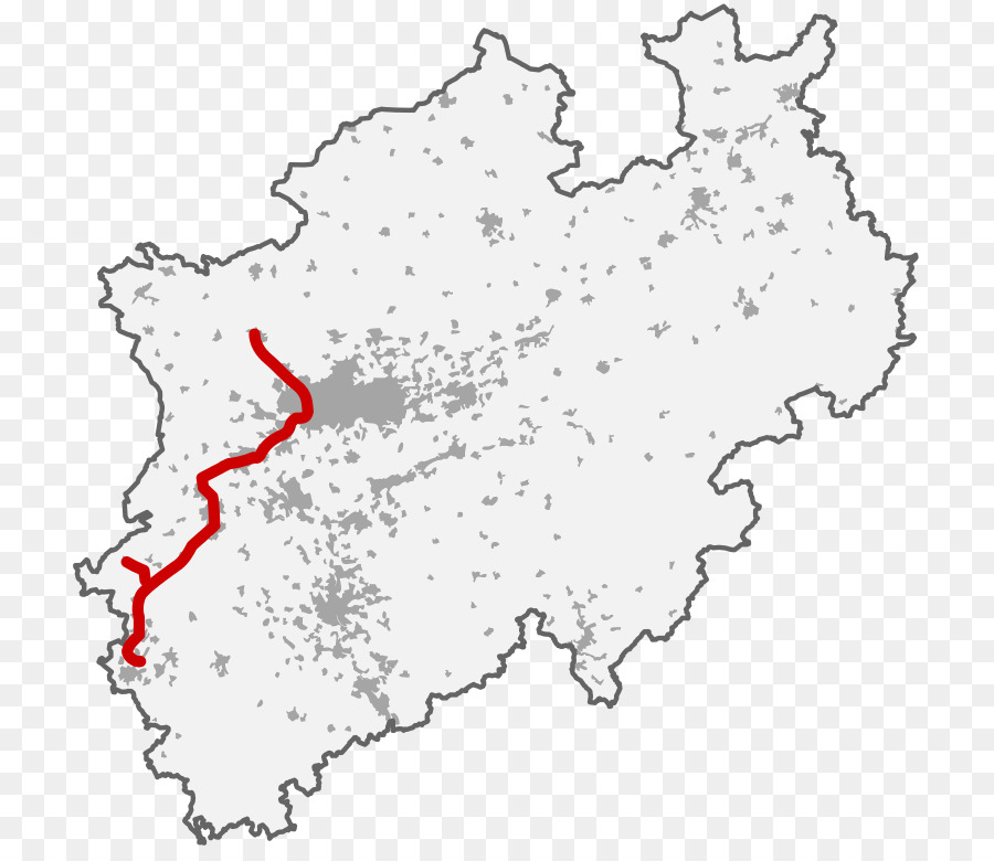 Rheinniersbahn，Mapa PNG