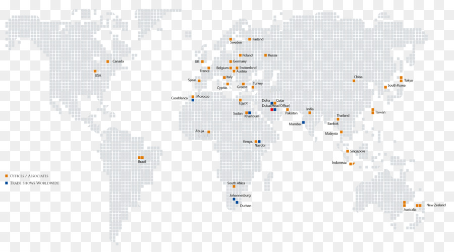 Mapa Mundial，Países PNG