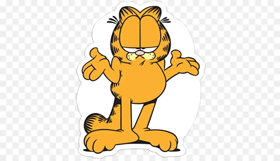 Garfield，Gato PNG