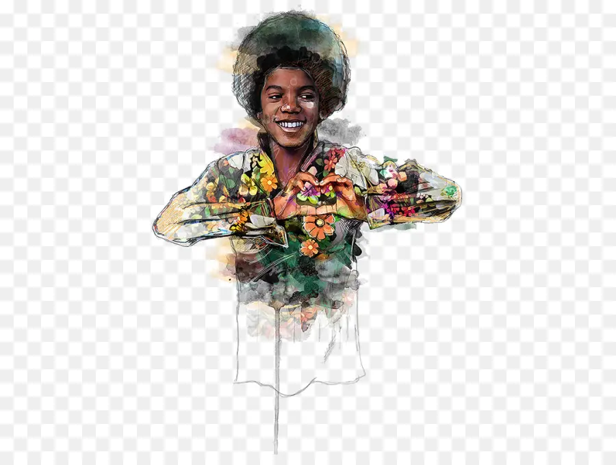 Michael Jackson，Pintura PNG