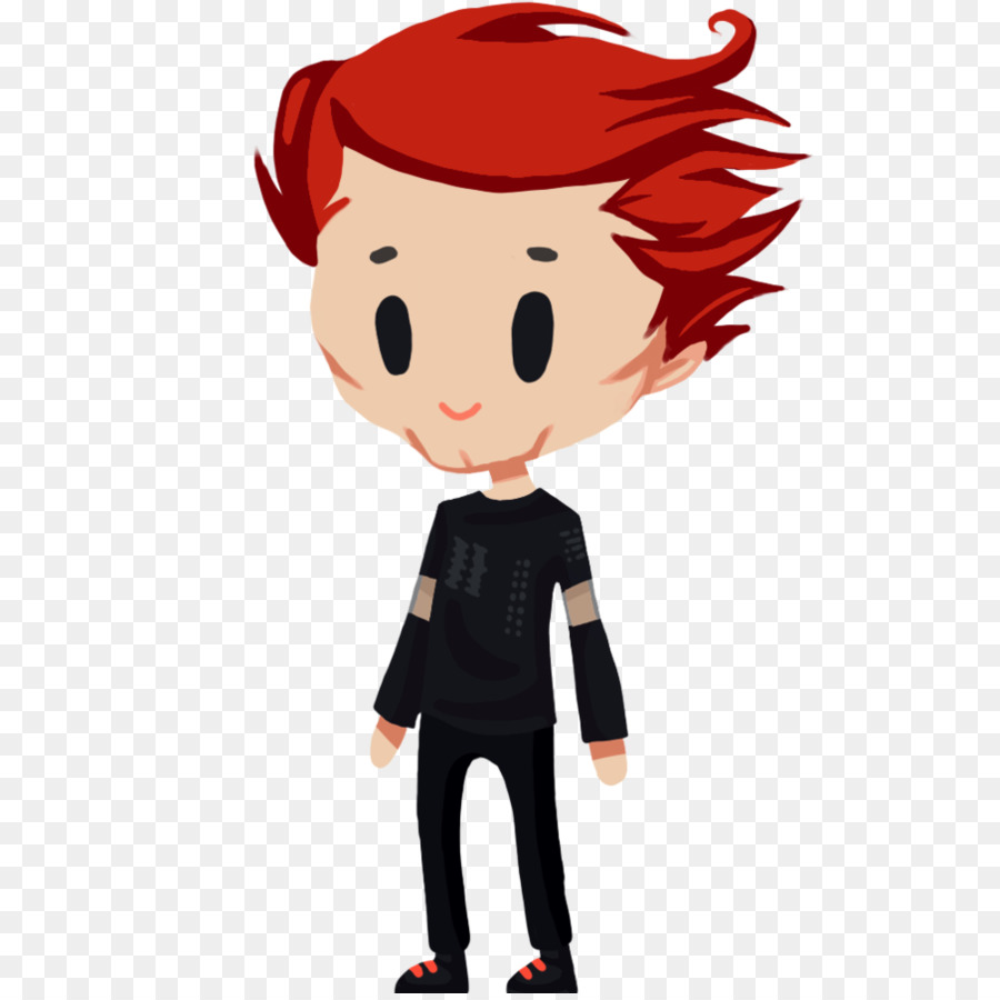 Personagem Ruiva，Bonitinho PNG