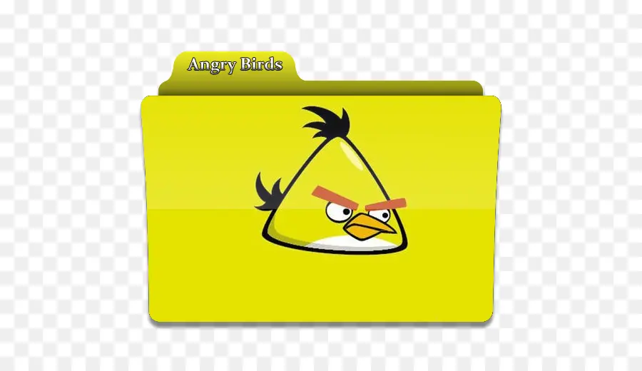 Personagem De Angry Birds，Amarelo PNG