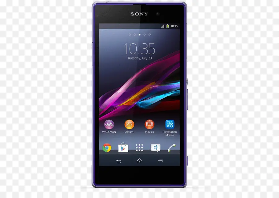 Smartphone Sony，Tela Sensível Ao Toque PNG