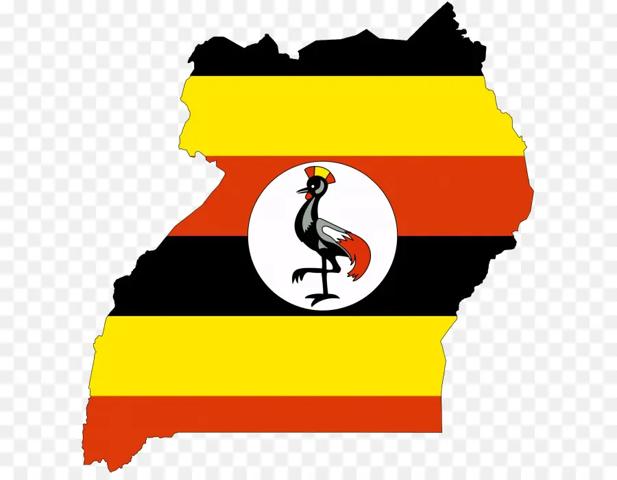 Uganda，Bandeira De Uganda PNG